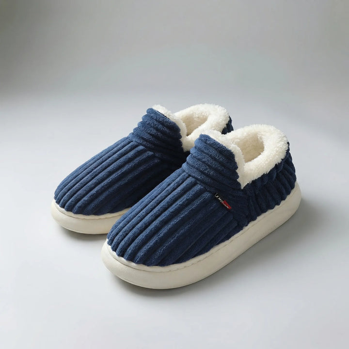Slumbex - Plush-Lined Indoor Bootie Slipper
