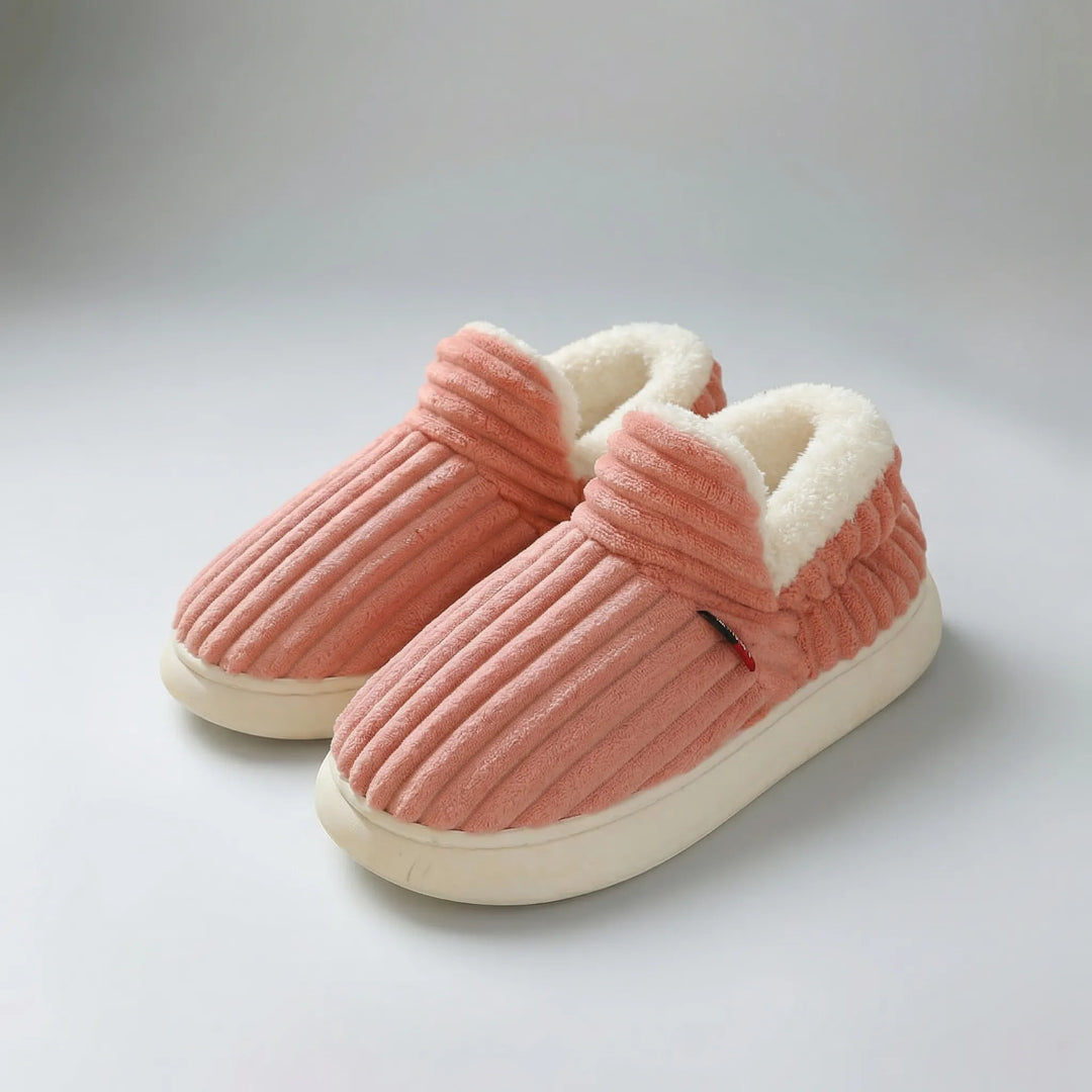 Slumbex - Plush-Lined Indoor Bootie Slipper