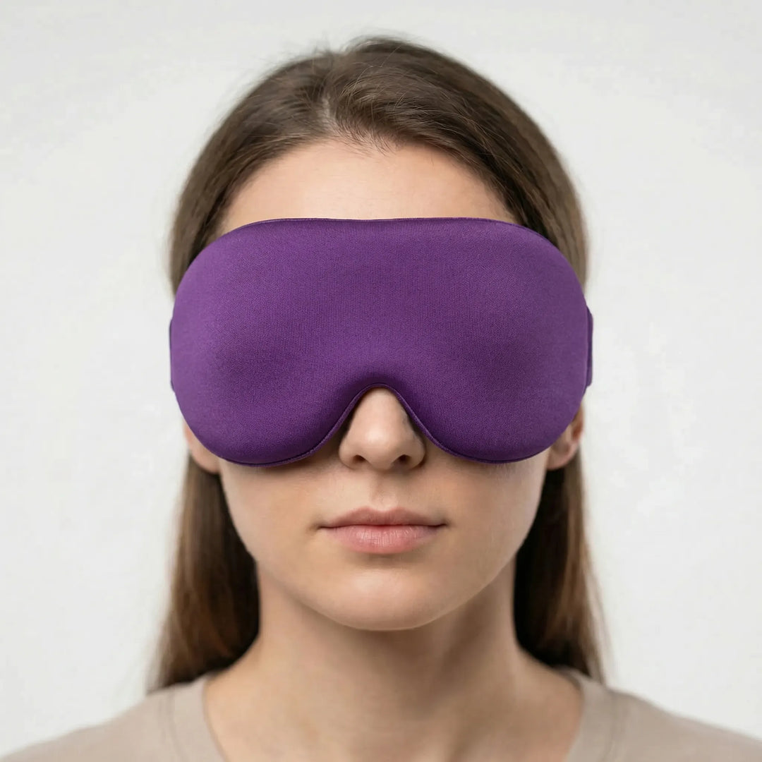 Slumbrex - 3D Contoured Light-Blocking Sleep Mask