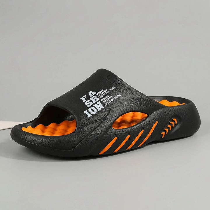 Slydren - Cushioned Flat Slide Sandal For Men