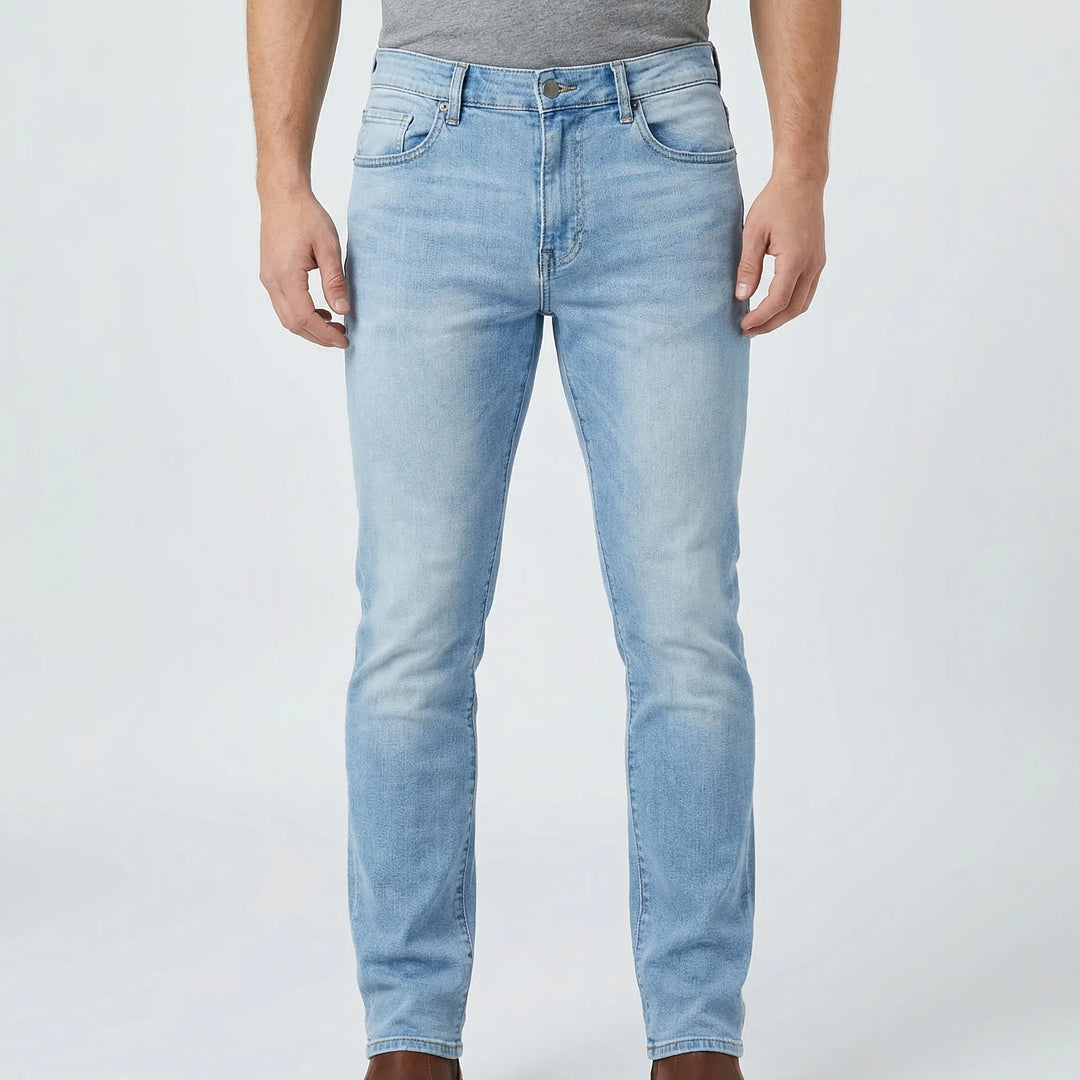 Slyndex - Slim Fit Stretch Jeans For Men