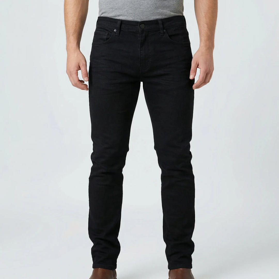 Slyndex - Slim Fit Stretch Jeans For Men