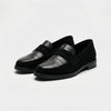 Slip-On Loafer Med Croc-Präglad Detalj