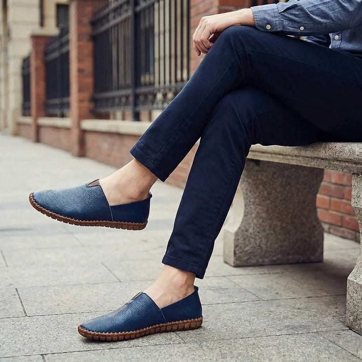 Slyvero - Slip-On Matte Finish Loafer