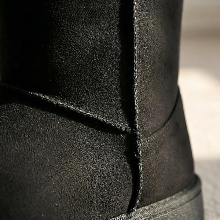Slyvra - Slip-On Mid-Calf Ankle Boot