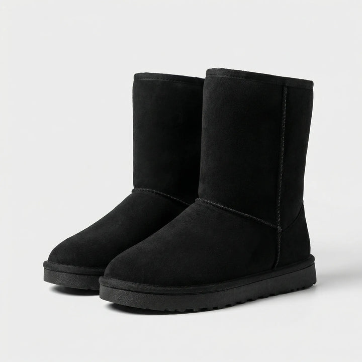 Slyvra - Slip-On Mid-Calf Ankle Boot