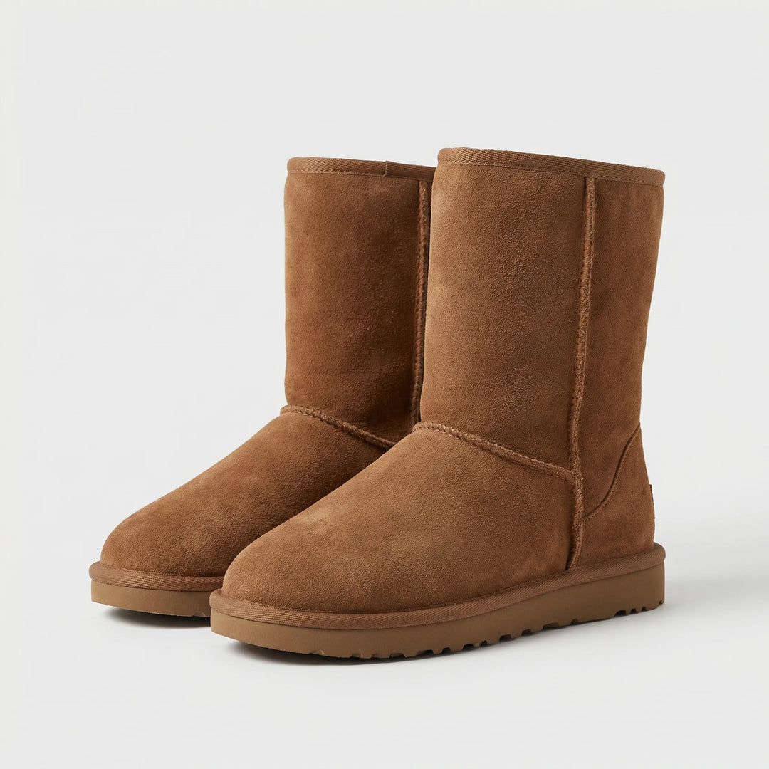 Slyvra - Slip-On Mid-Calf Ankle Boot