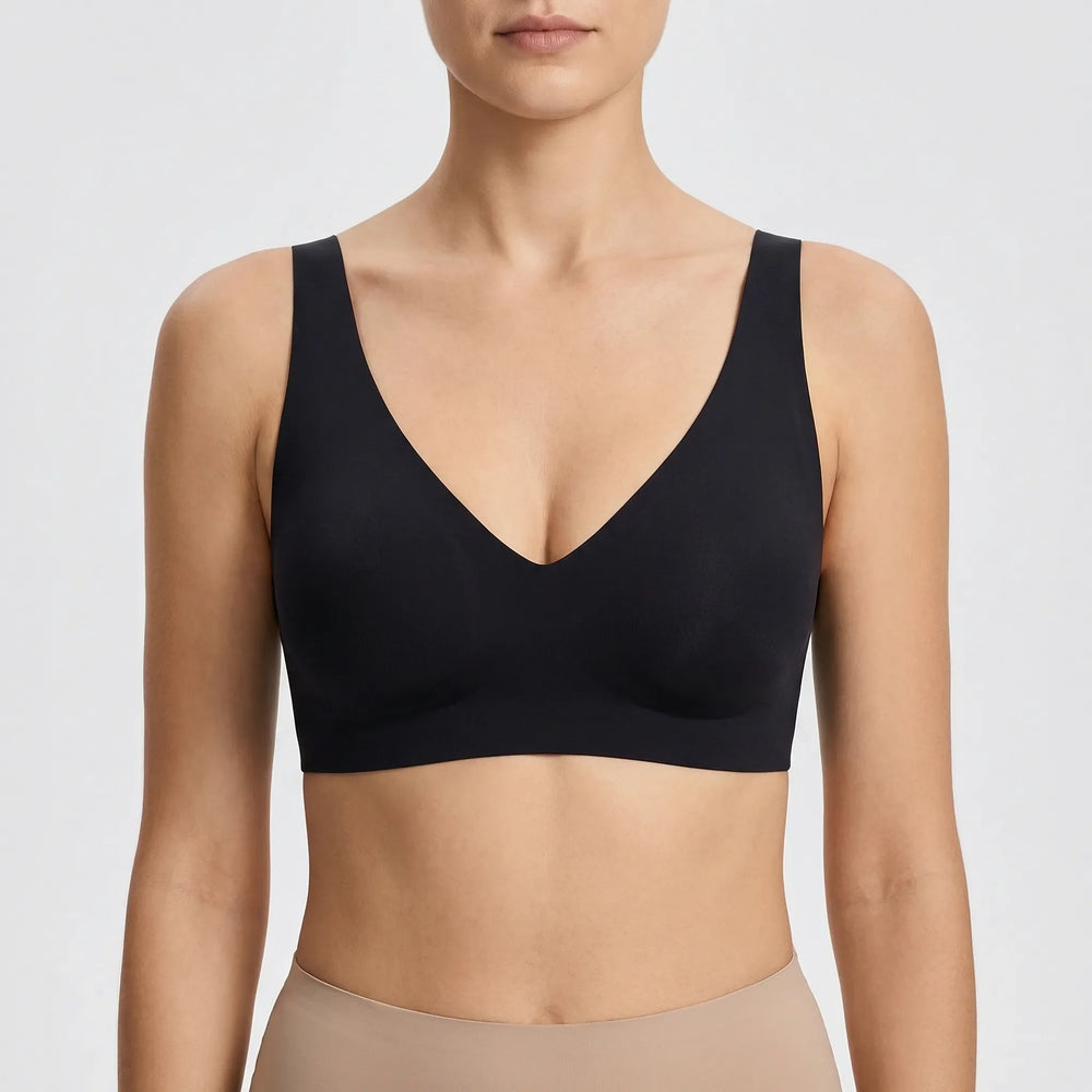 Smoothra - Wireless Seamless Deep V Bralette
