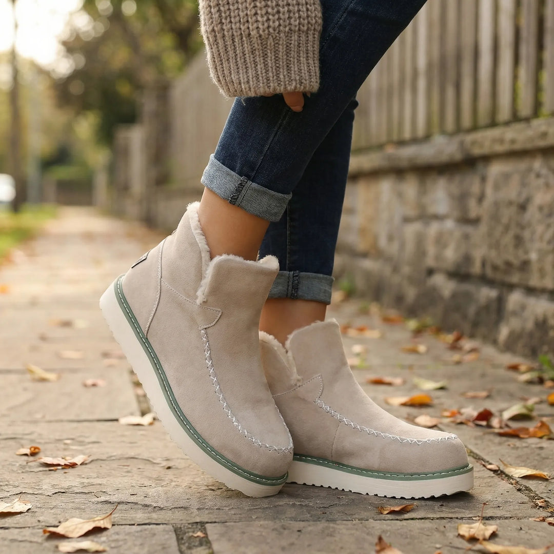 Snowlux - Fur-Lined Low Ankle Winter Boot