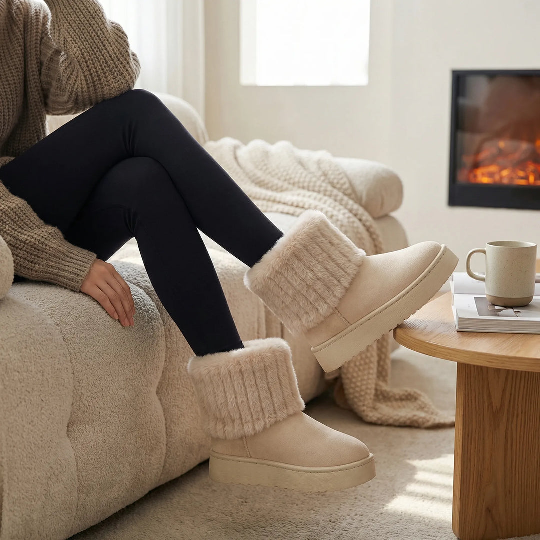 Snugglix - Ankle-High Slip-On House Boot