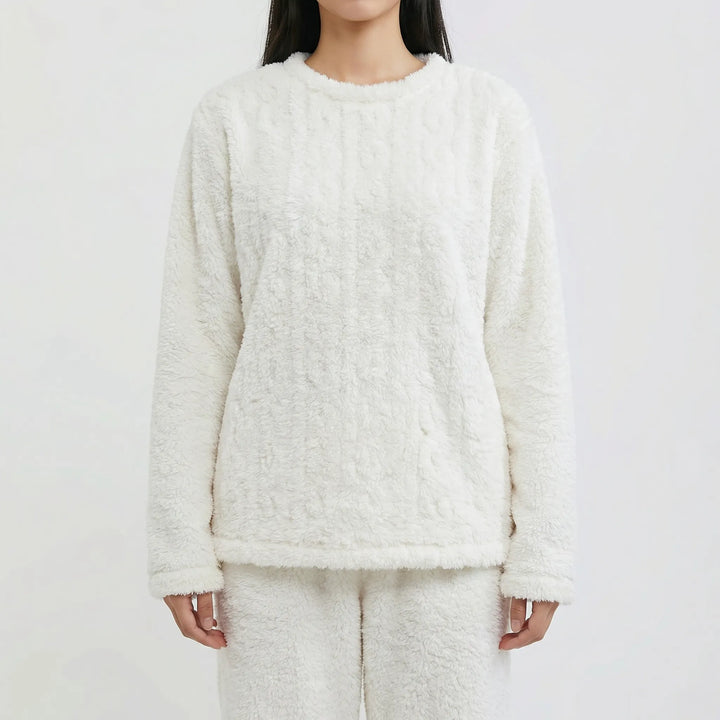 Snuglora - Matching Fleece Pullover Pajama Set