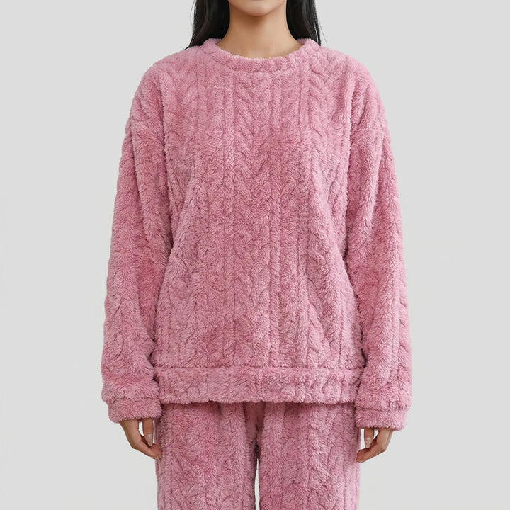 Snuglora - Matching Fleece Pullover Pajama Set
