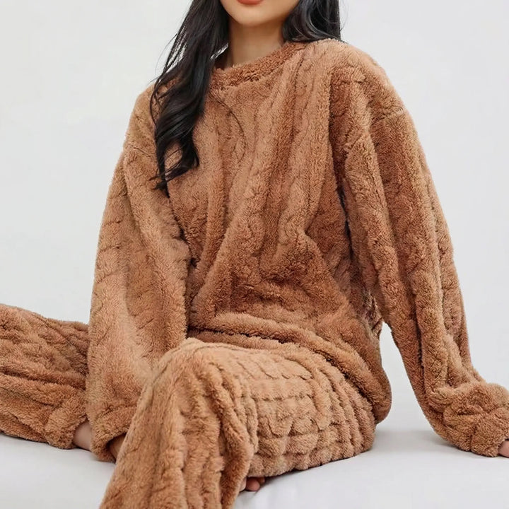Snuglora - Matching Fleece Pullover Pajama Set