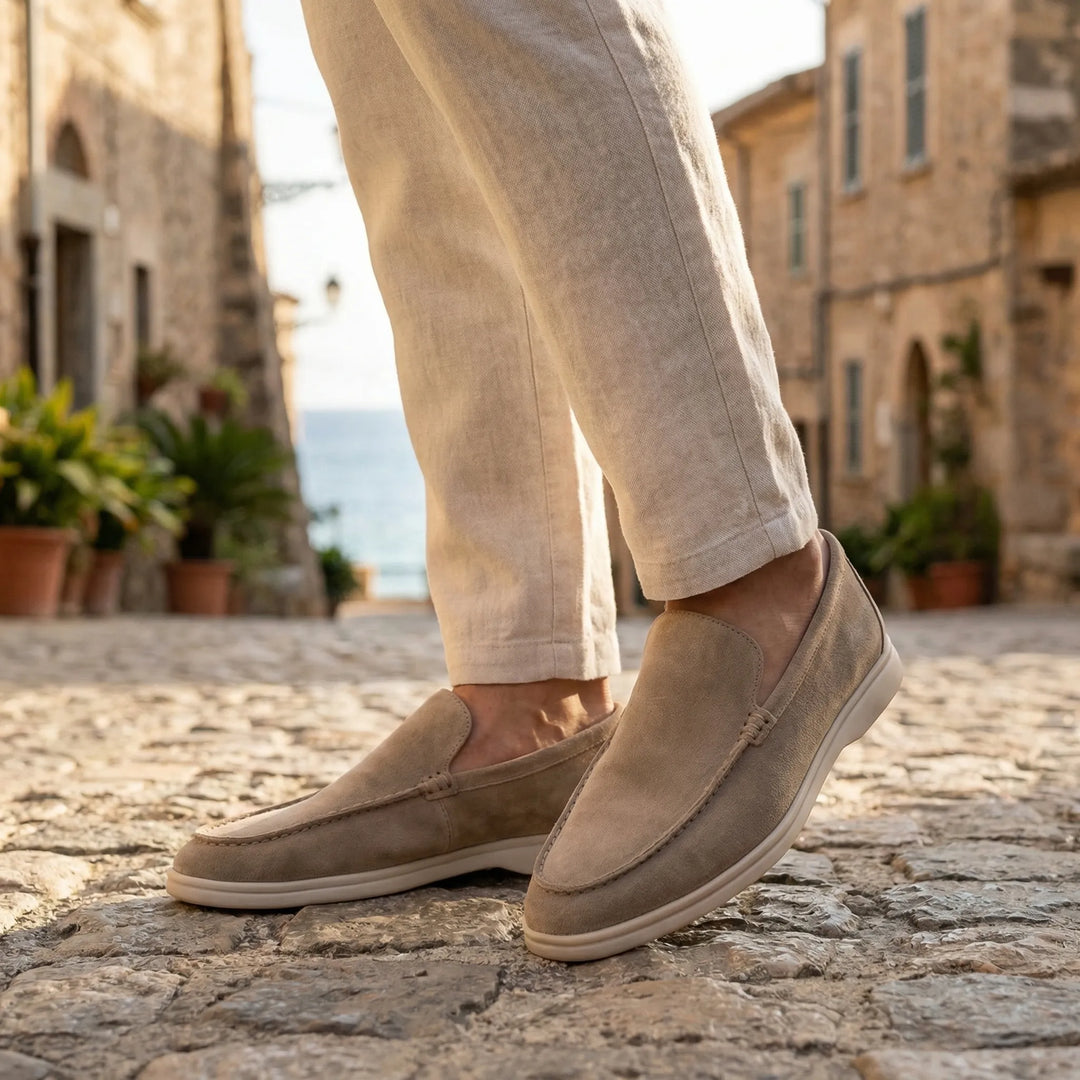 Sofstep - Slip-On Suede Loafer For Men