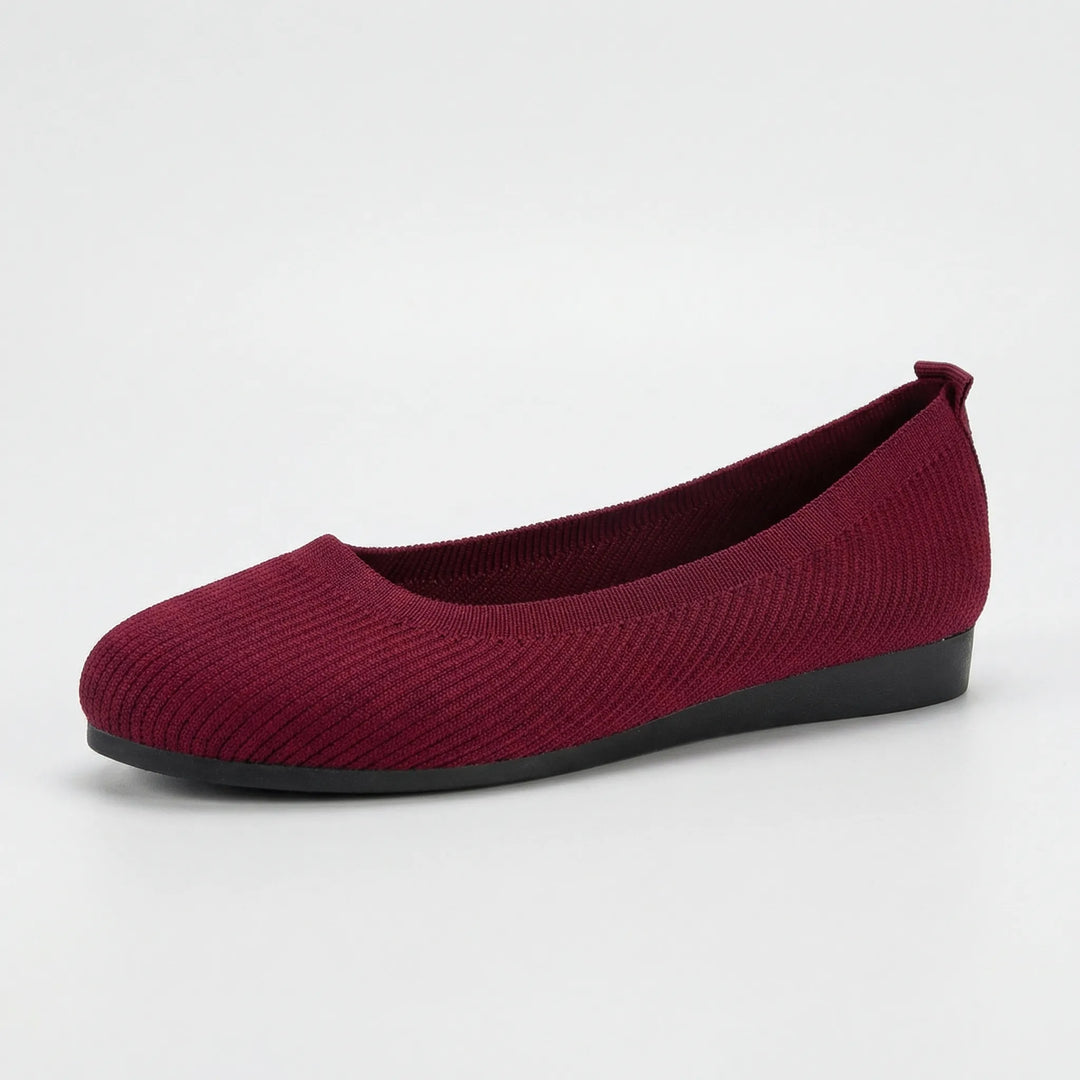 Softiva - Slip-On Knit Ballet Flat