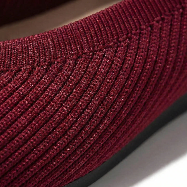 Softiva - Slip-On Knit Ballet Flat