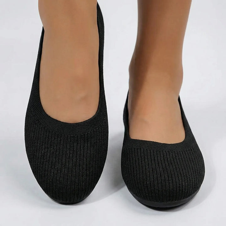 Softiva - Slip-On Knit Ballet Flat