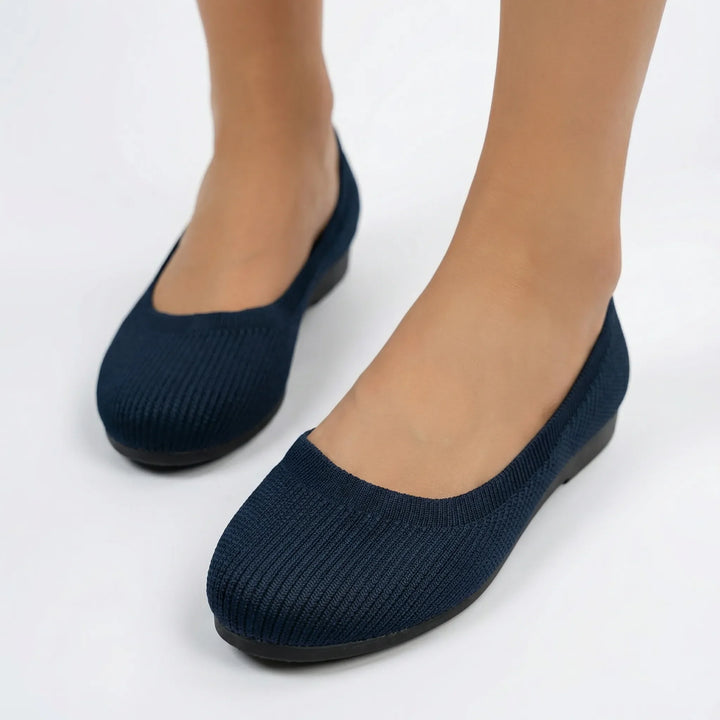 Softiva - Slip-On Knit Ballet Flat