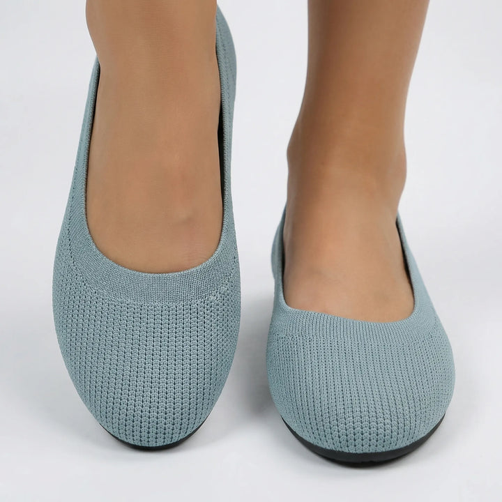 Softiva - Slip-On Knit Ballet Flat