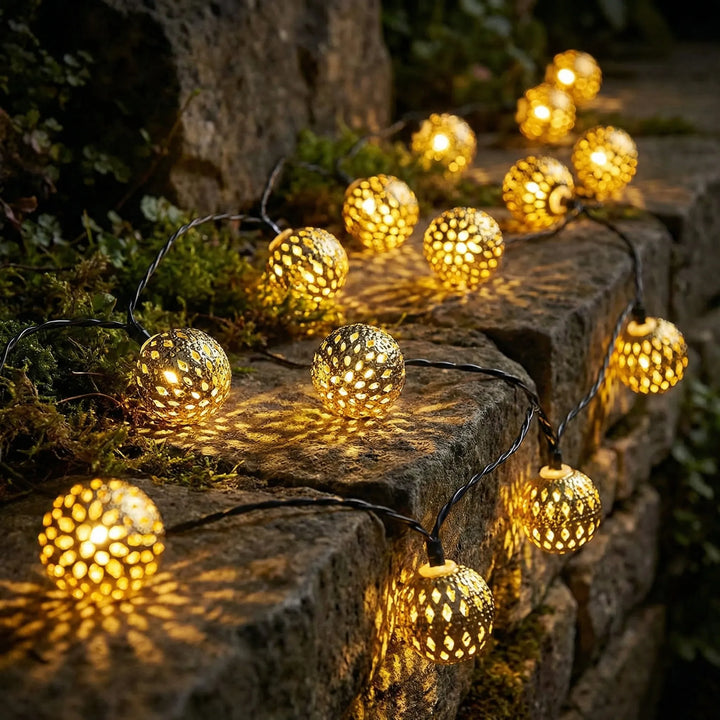 Solaique - Moroccan-Style Solar String Lights