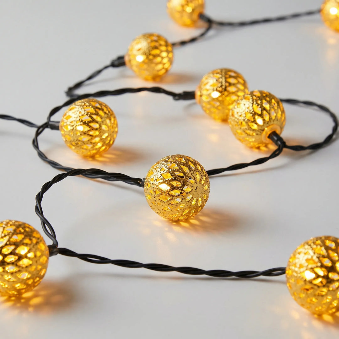 Solaique - Moroccan-Style Solar String Lights