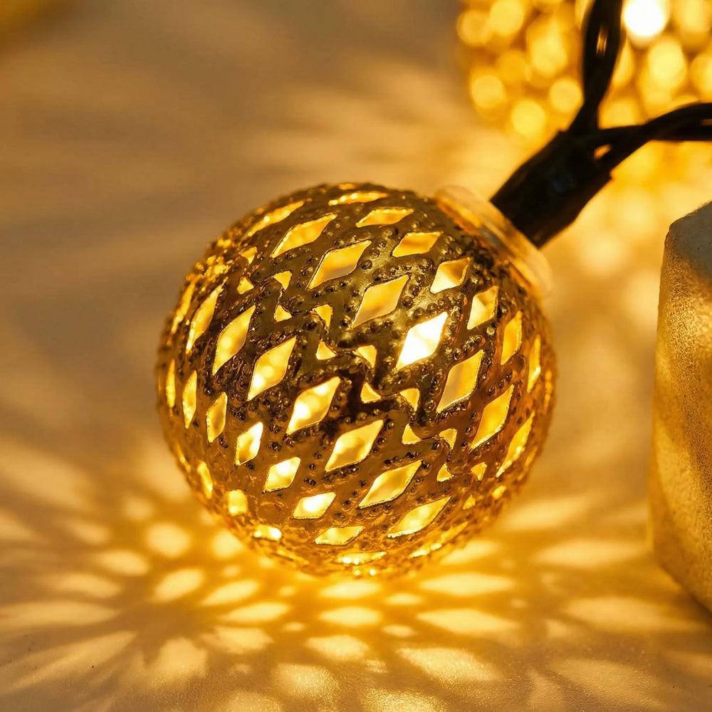 Solaique - Moroccan-Style Solar String Lights