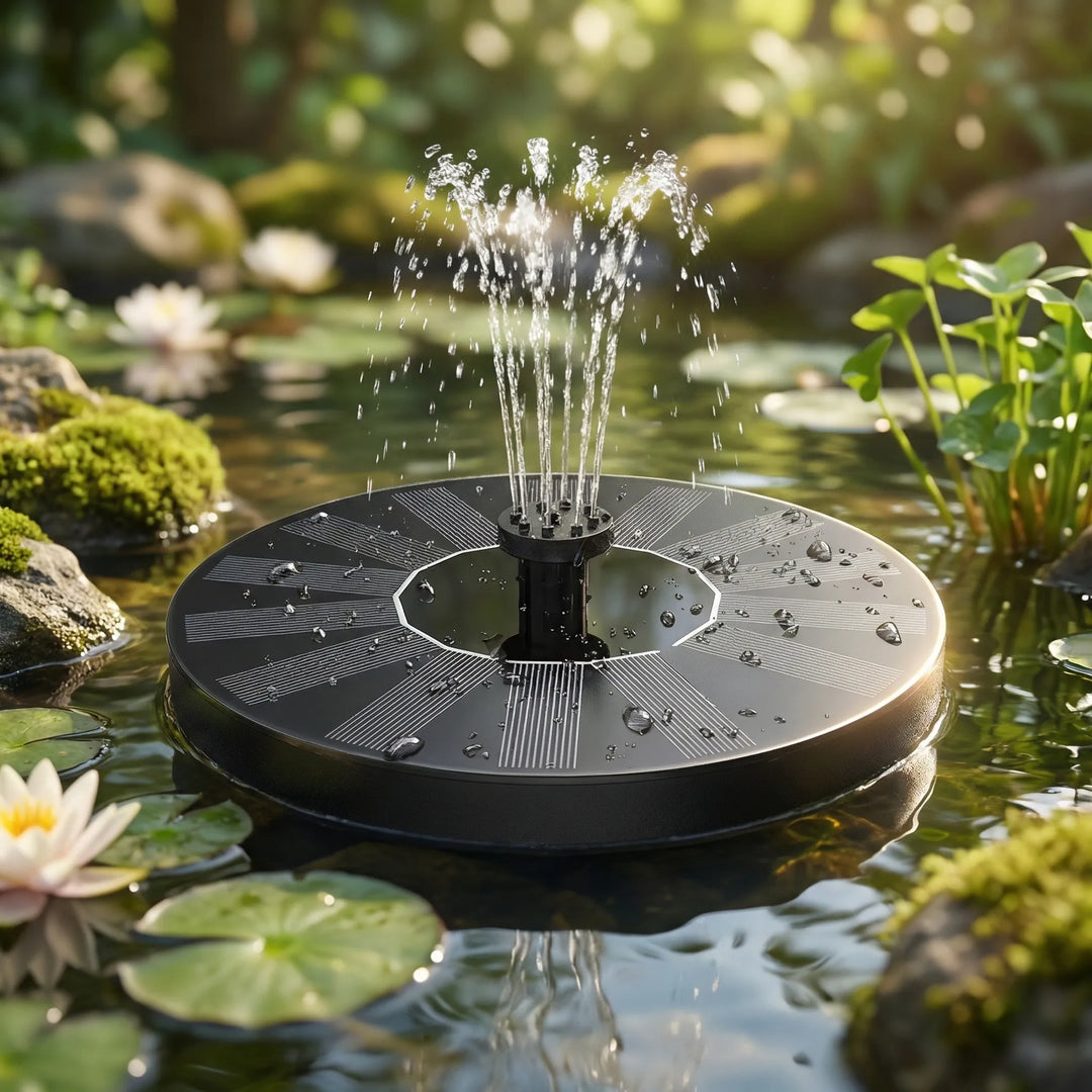 Solarix - Floating Solar-Powered Fountain Pump