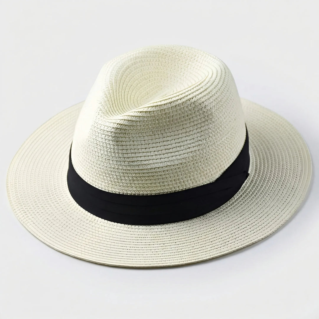 Solatra - Wide-Brim Fedora-Style Sun Hat