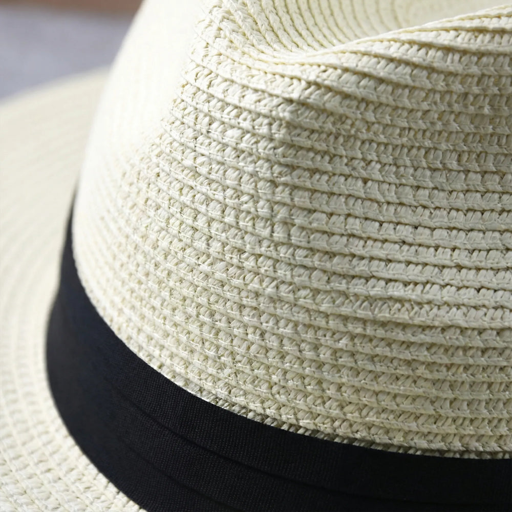 Solatra - Wide-Brim Fedora-Style Sun Hat