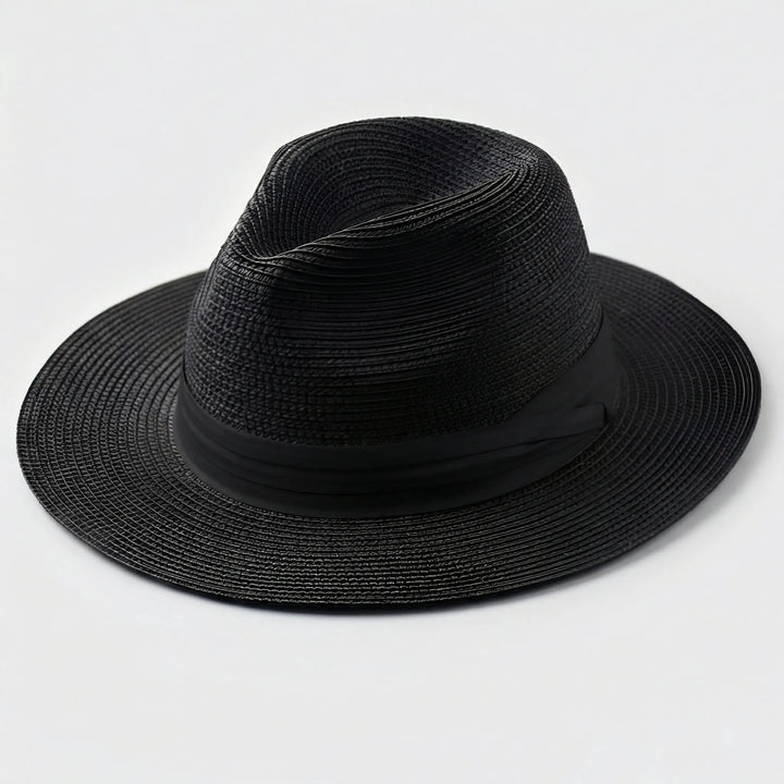 Solatra - Wide-Brim Fedora-Style Sun Hat