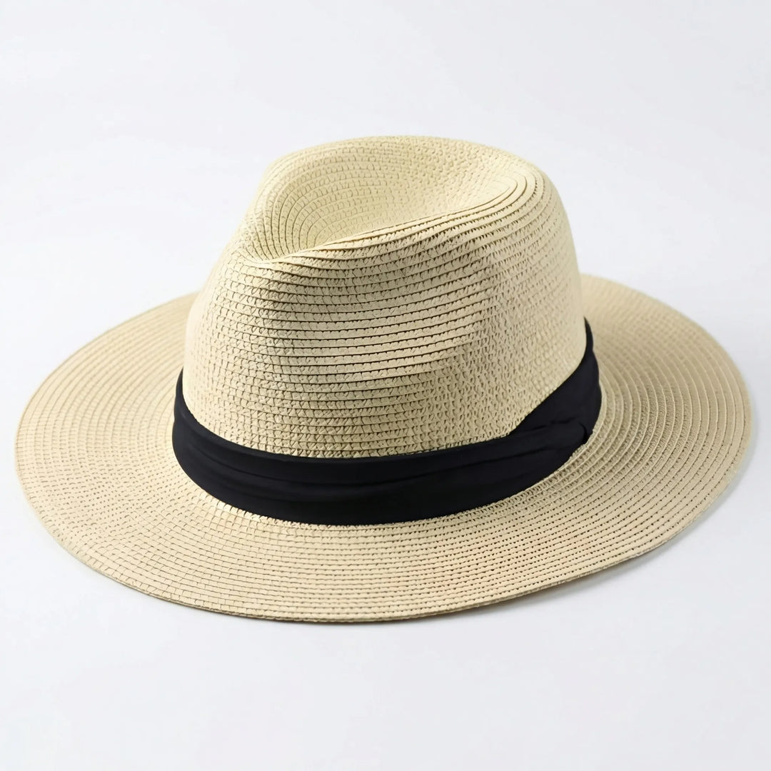 Solatra - Wide-Brim Fedora-Style Sun Hat