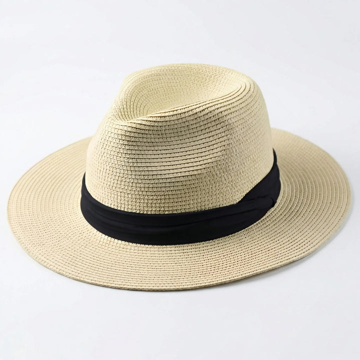 Solatra - Wide-Brim Fedora-Style Sun Hat