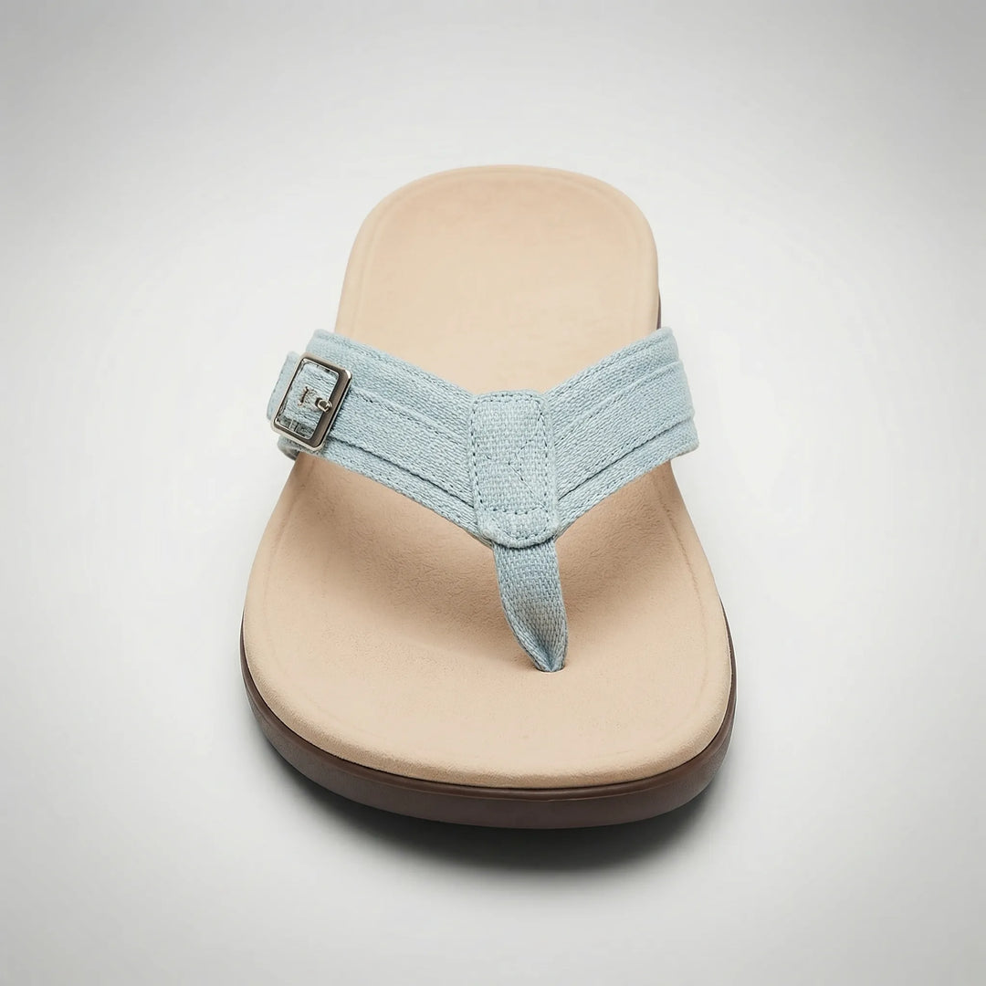 Solavex - Contoured Footbed Thong Sandal