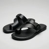Öppen-Tå Slip-On Med Spänne Sandaler för Kvinnor