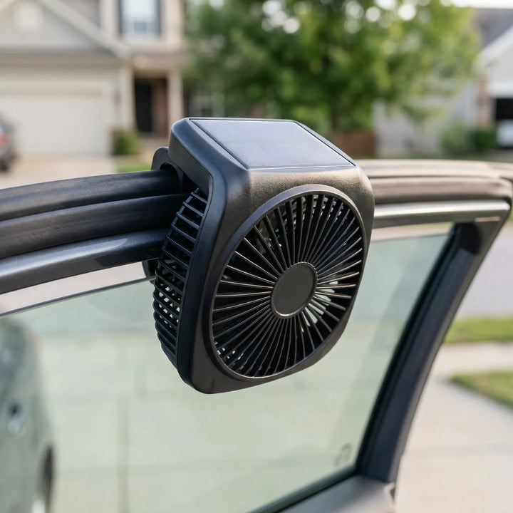 Solventi - Solar-Powered Car Window Ventilation Fan