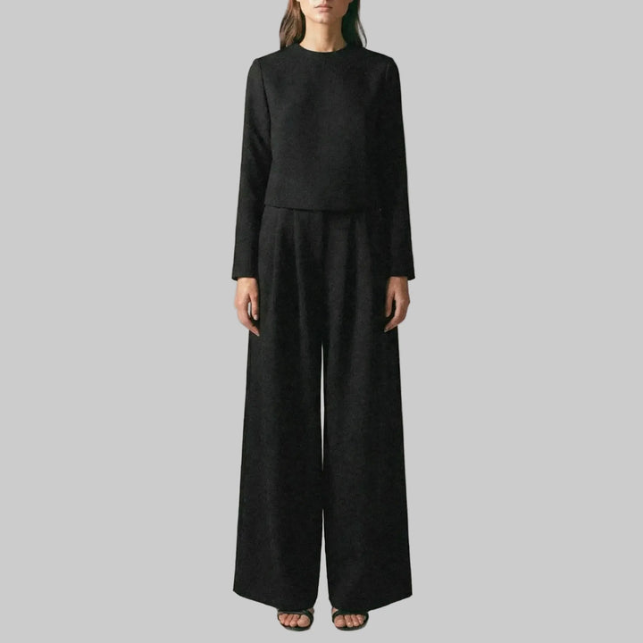 Sophane - Two-Piece Wide-Leg Trouser Set