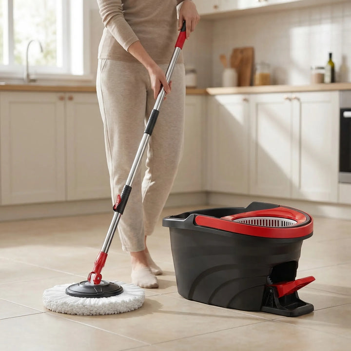 Spinnex - Spin Mop And Wringer Bucket Set