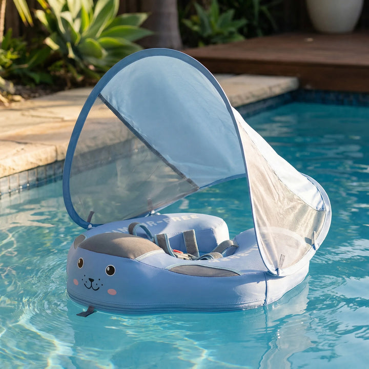 Splashlet - Baby Swim Float With Sunshade Canopy