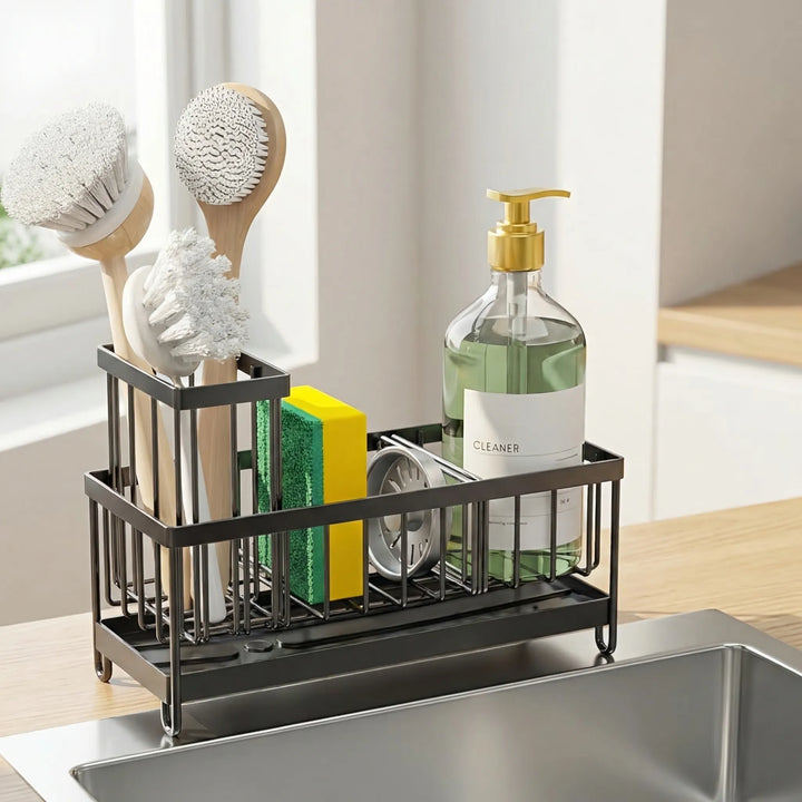 Sponzara - Freestanding Multi-Compartment Sink Caddy