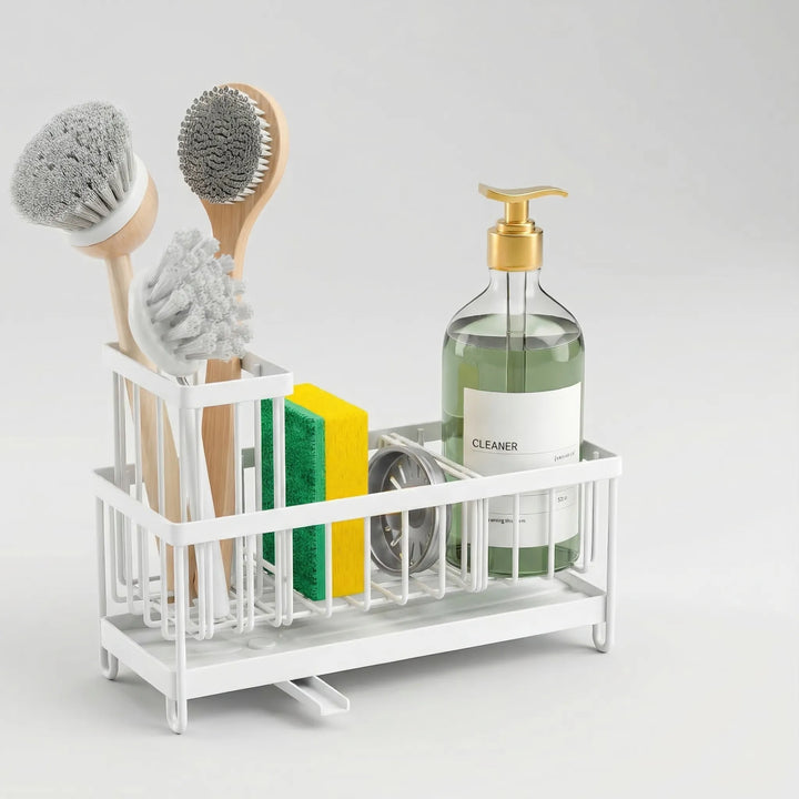 Sponzara - Freestanding Multi-Compartment Sink Caddy