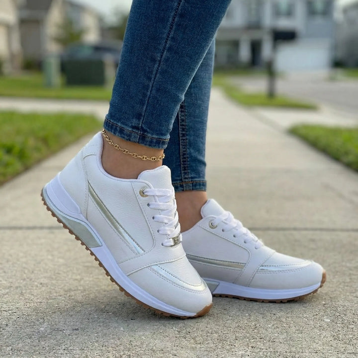 Sporvia - Platform Lace-Up Casual Sneaker