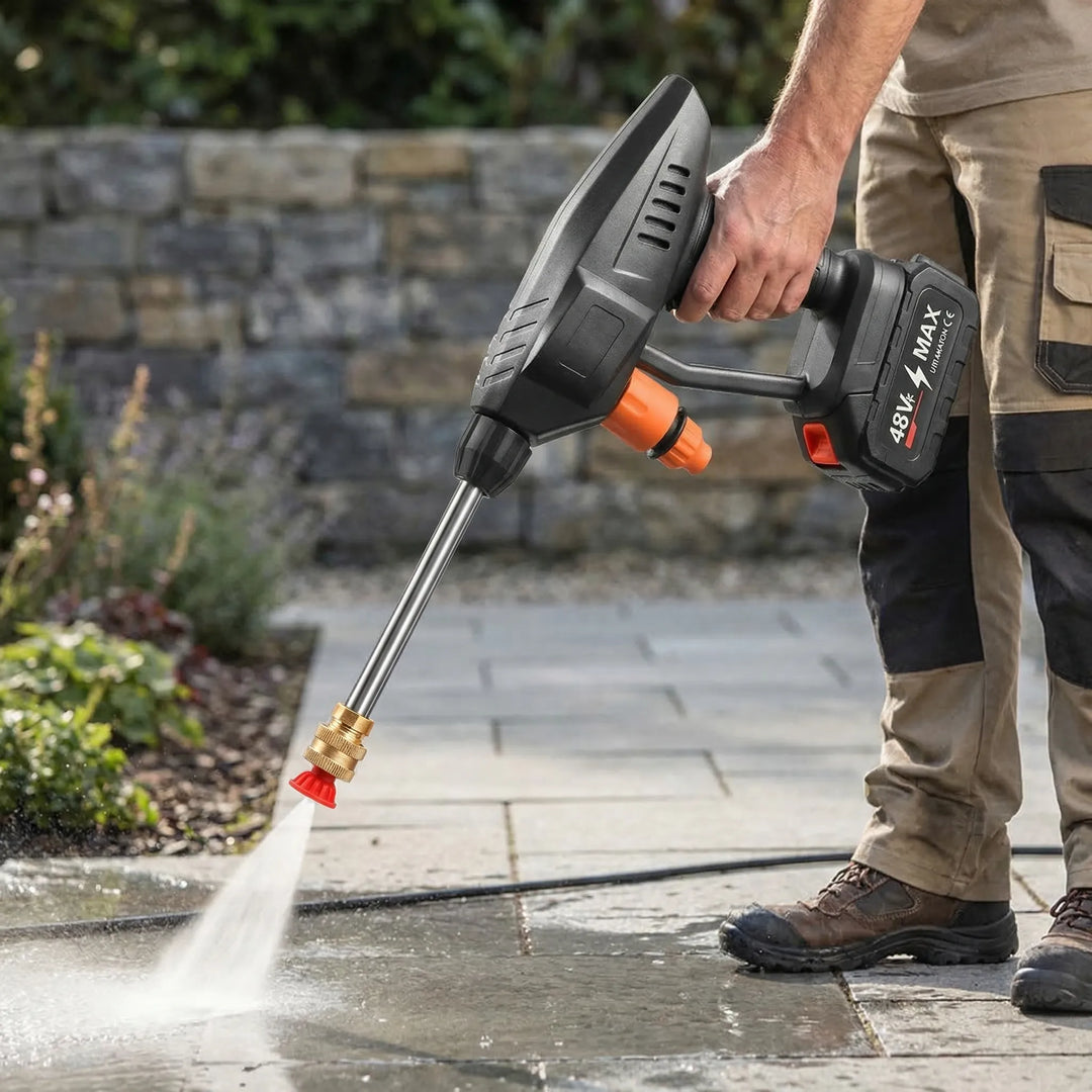 Spraytek - Cordless Battery-Powered Pressure Washer Gun