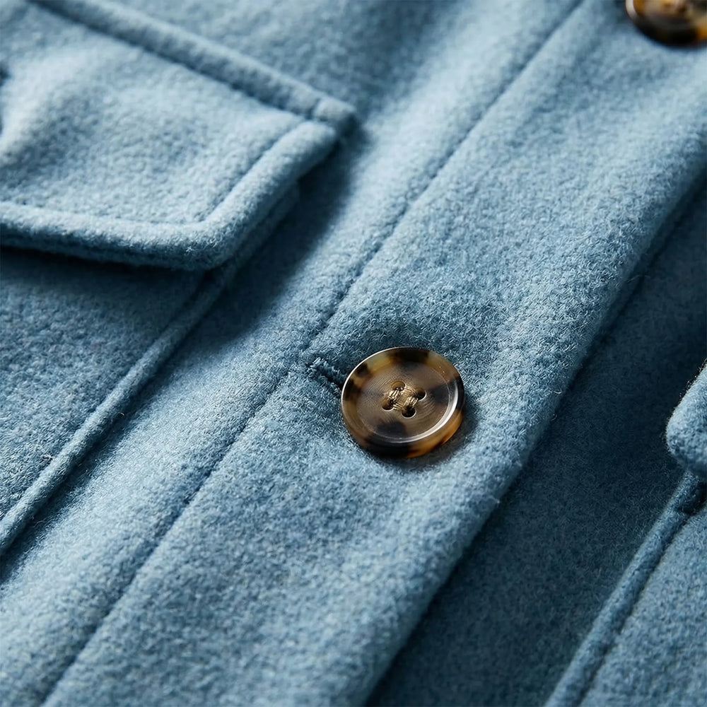 Sprezza - Long-Line Button-Front Women's Jacket