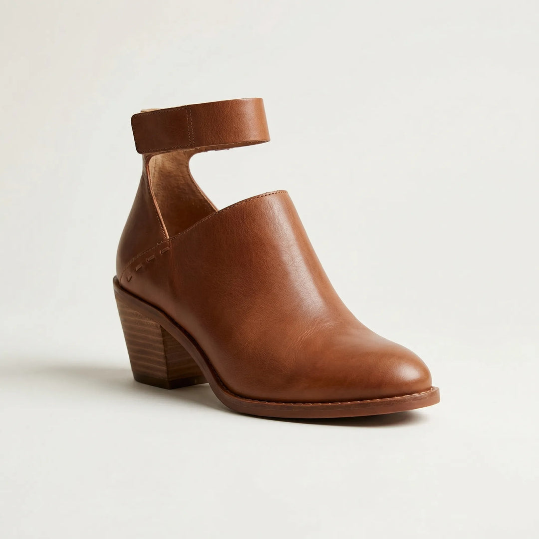 Staccara - Block Heel Ankle Bootie For Women