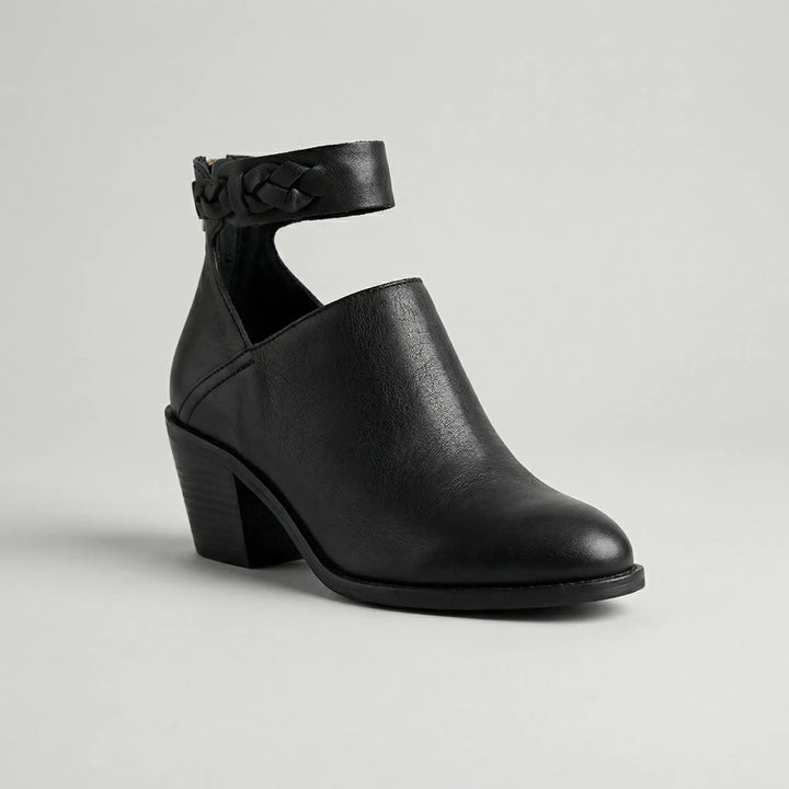 Staccara - Block Heel Ankle Bootie For Women