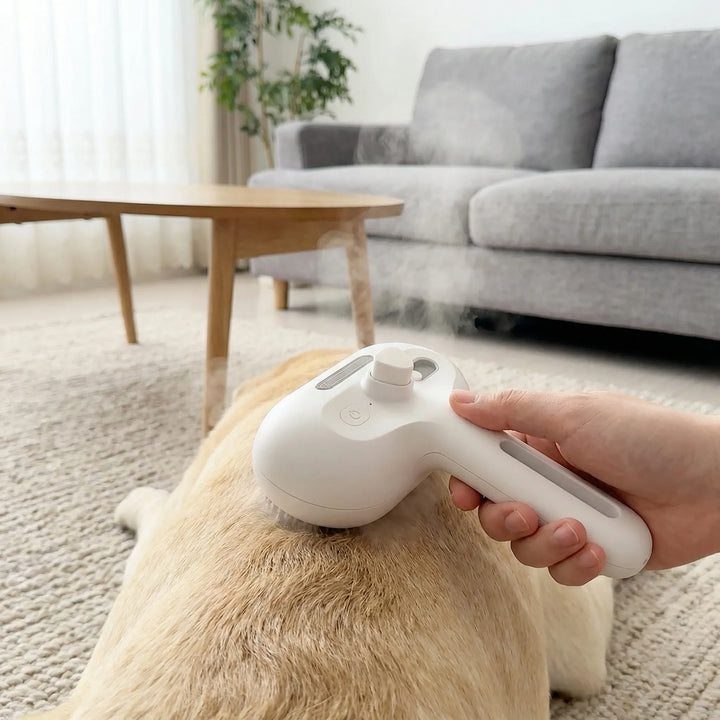 Steamify - Electric Steam-Powered Dog Grooming Brush