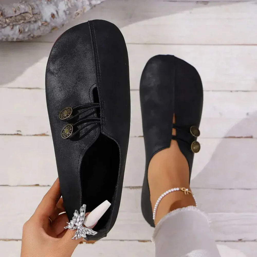 Stepriva - Minimalist Flat Slip-On Shoe For Women