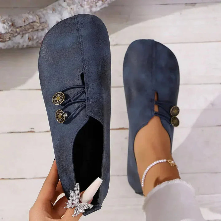 Stepriva - Minimalist Flat Slip-On Shoe For Women