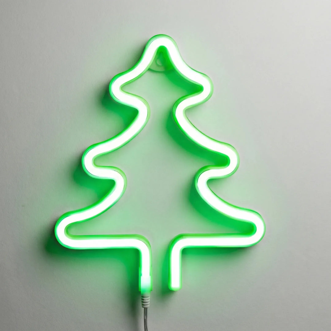 Stockglow - Neon-Style LED Christmas Stocking Sign