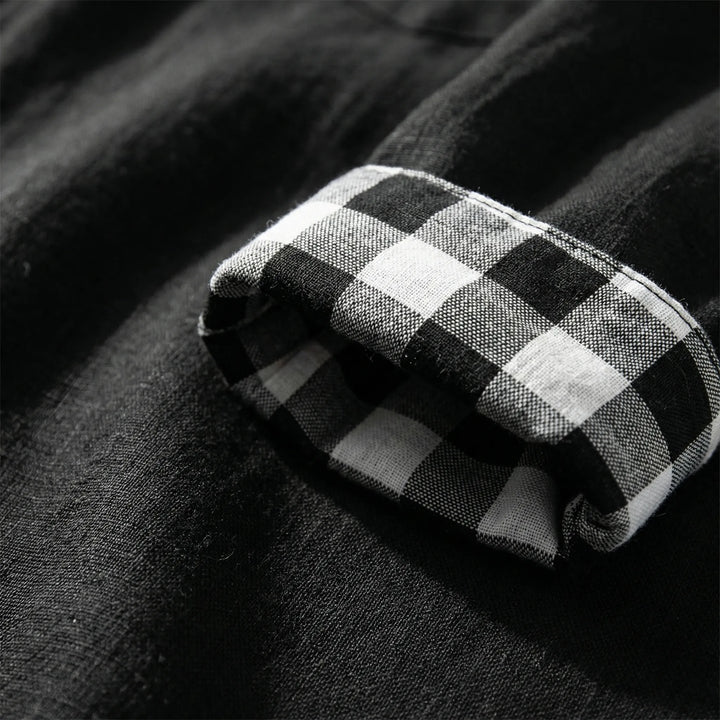 Stradell - Long Sleeve Button-Front Casual Shirt